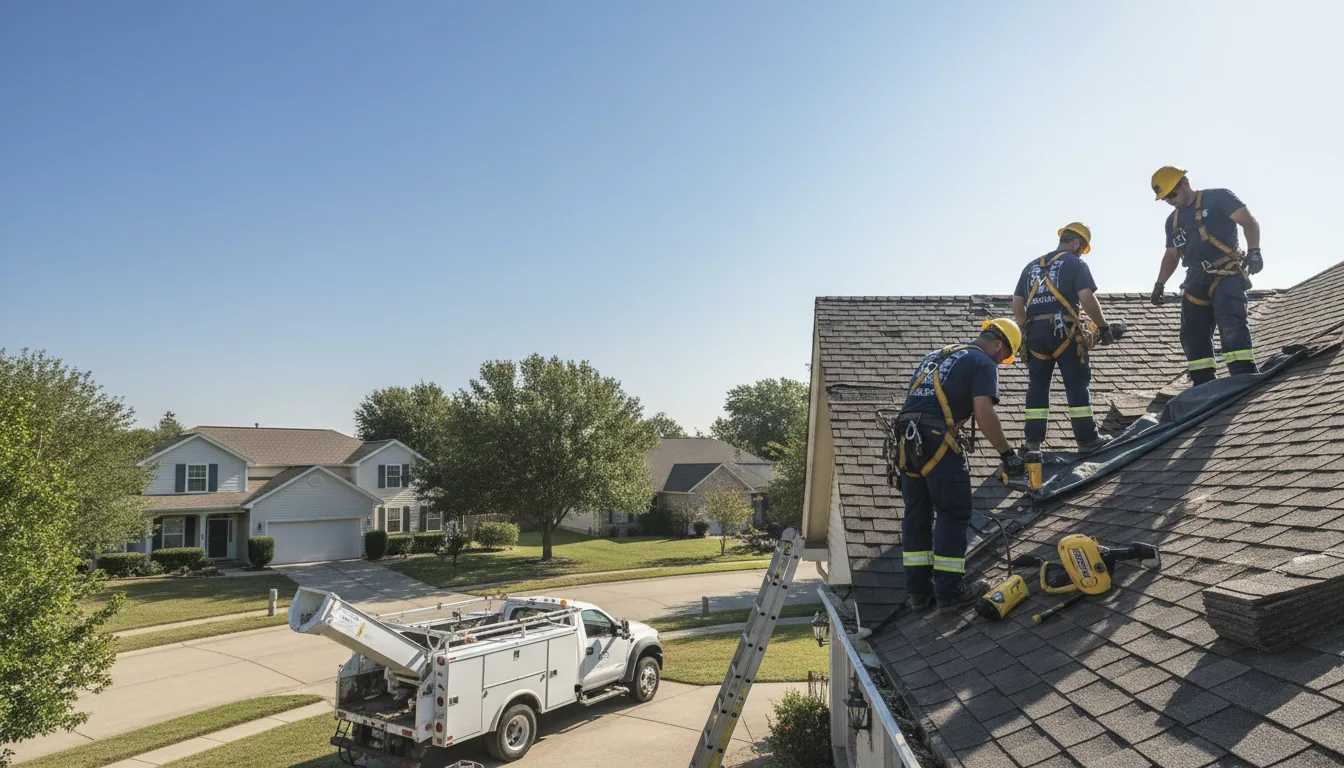 Wind Damage Roof Repair in Adairsville, GA